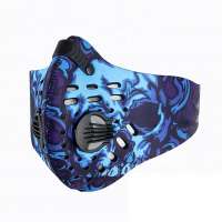 Custom Printed Neoprene PM2.5 Pollution Fashion Face Mask Cotton Dust Mask